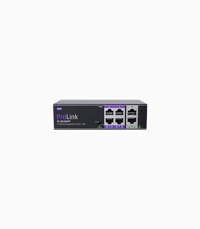 ProlLink 4 Port PoE Unmanaged Switch
