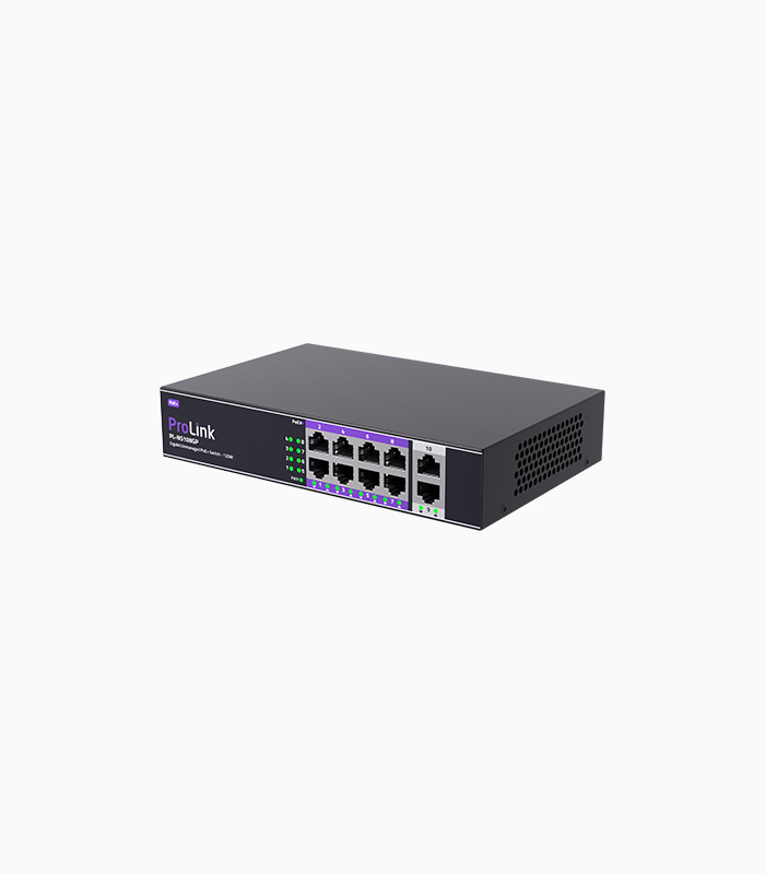 ProlLink 8 Port PoE Unmanaged Switch
